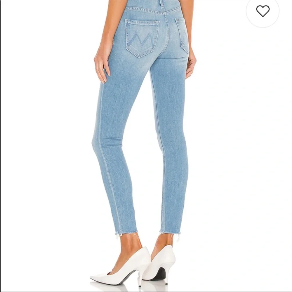 Mother The Looker Ankle Frey Jeans The Angel with no Wings. Limited edition 🔥 - Picture 4 of 9